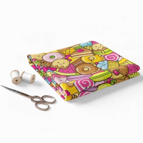 CT3030 150gsm custom printed cotton woven fabric