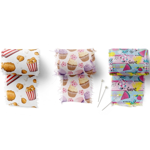 CM110 110gsm Custom Printed Cotton  Muslin Fabric