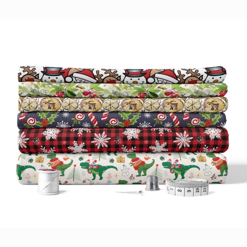 CL200 Custom Printed Cotton Lycra Fabric