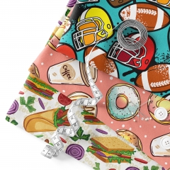 BL200 200gsm Custom Printed Bamboo Spandex Fabric