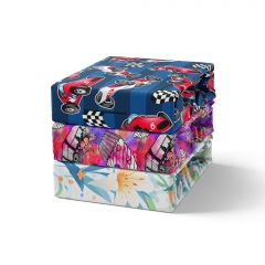 L200 200gsm Custom Printed Linen Fabric